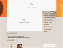 Tablet Screenshot of comercialcarlessi.virtualiza.net